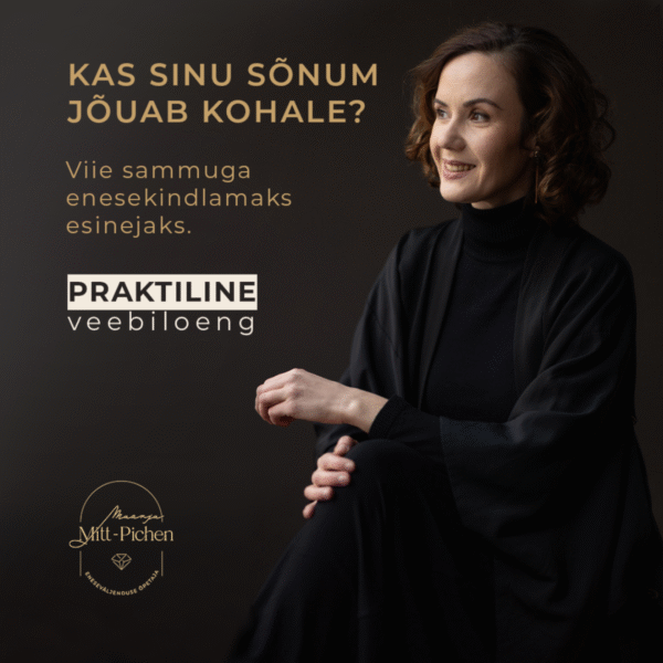 Viie sammuga enesekindlamaks esinejaks
